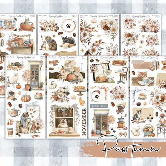 Paw-tumn • Decorative Kit