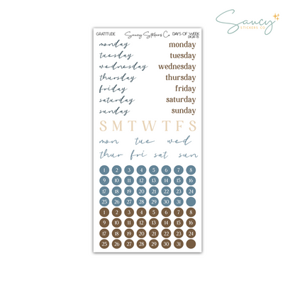 Gratitude• Decorative Kit
