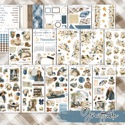 Gratitude• Decorative Kit