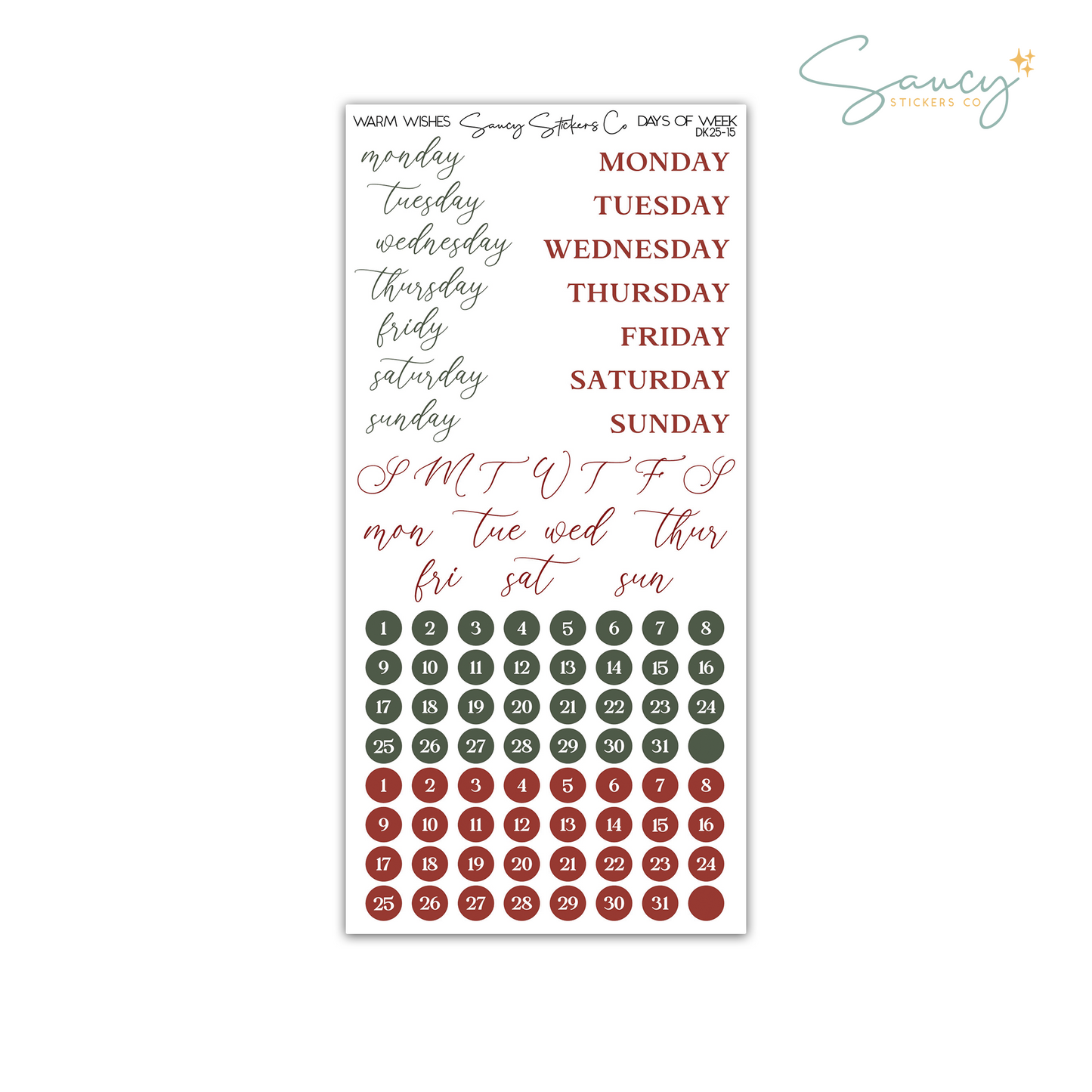 Warm Wishes • Decorative Kit