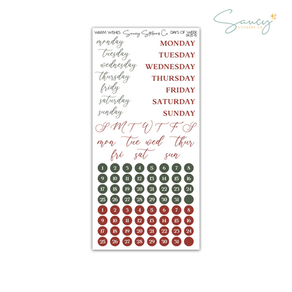 Warm Wishes • Decorative Kit