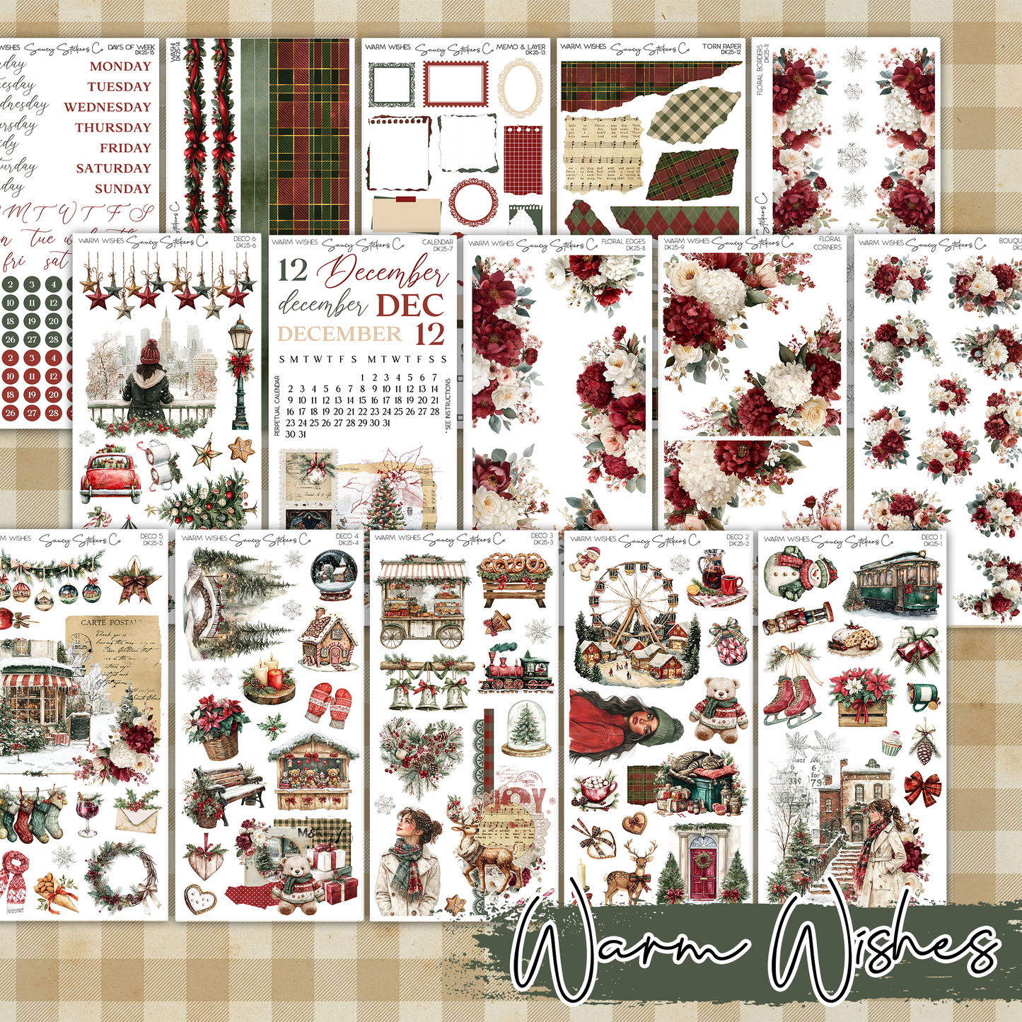 Warm Wishes • Decorative Kit