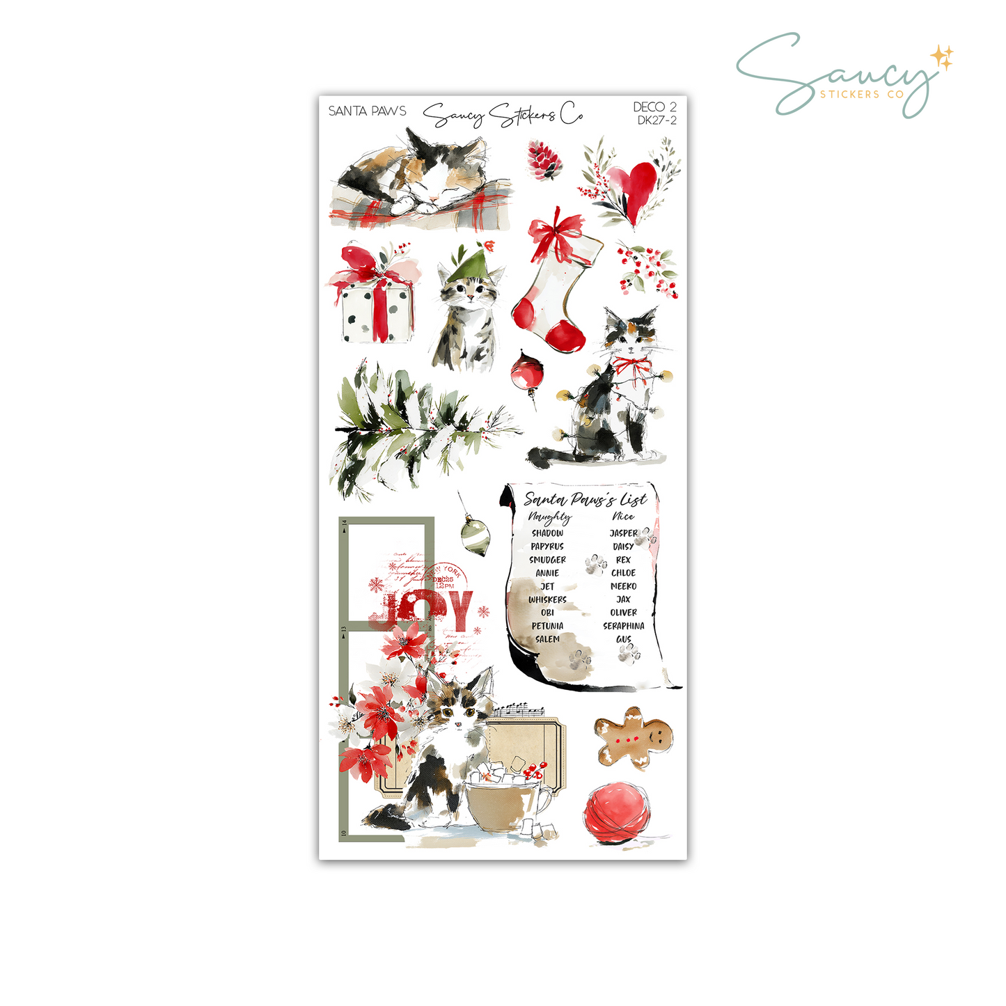 Santa Paws • Decorative Kit