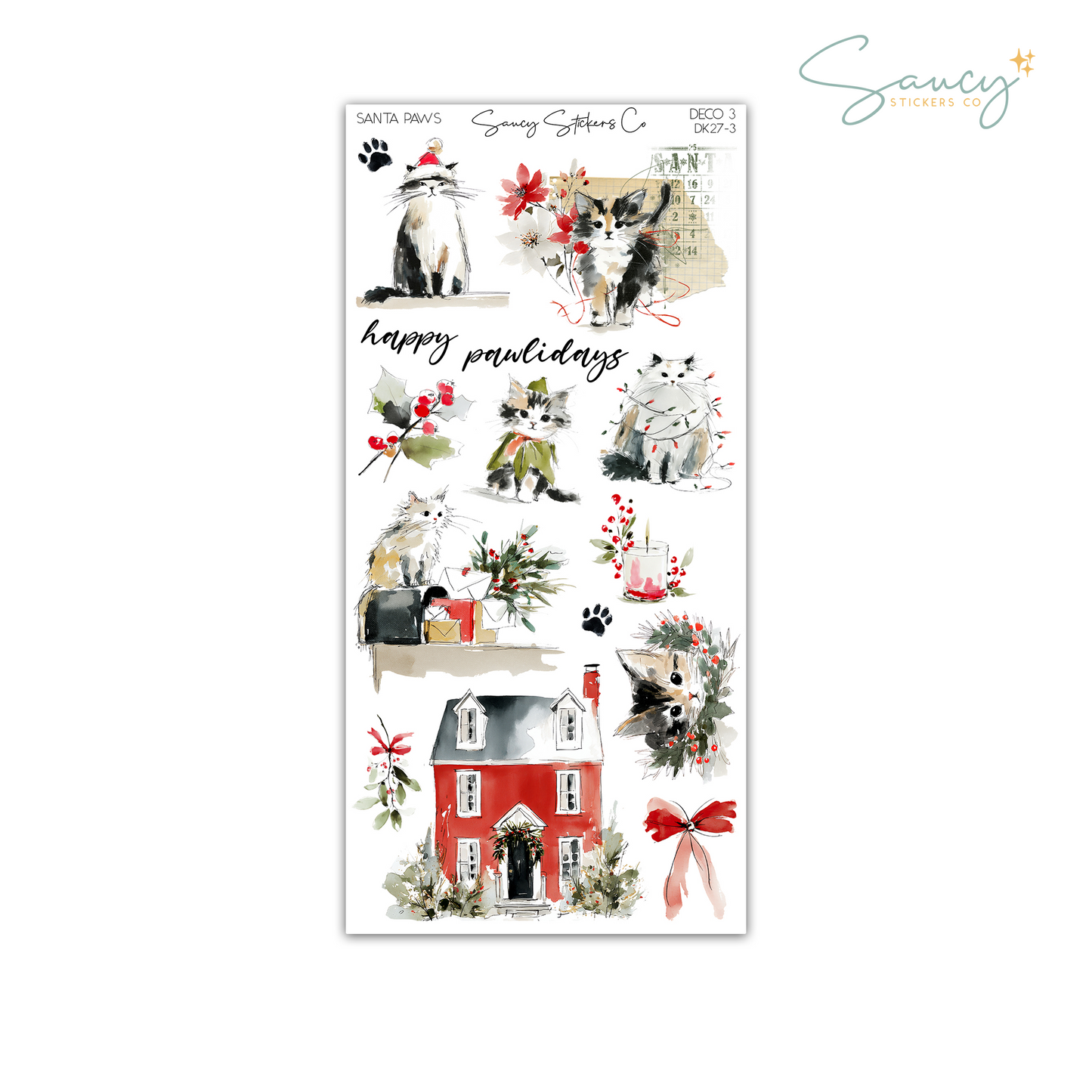 Santa Paws • Decorative Kit