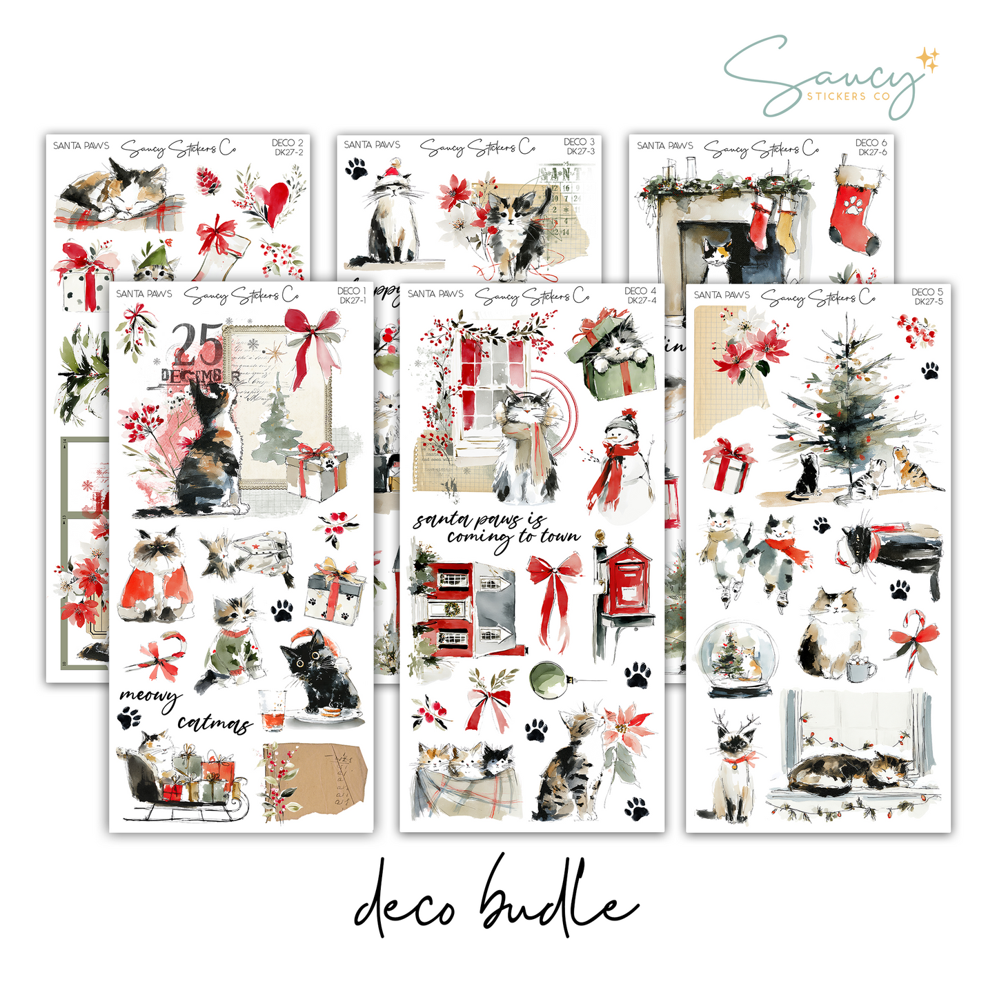 Santa Paws • Decorative Kit