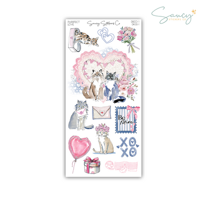 Purrfect Love • Decorative Kit