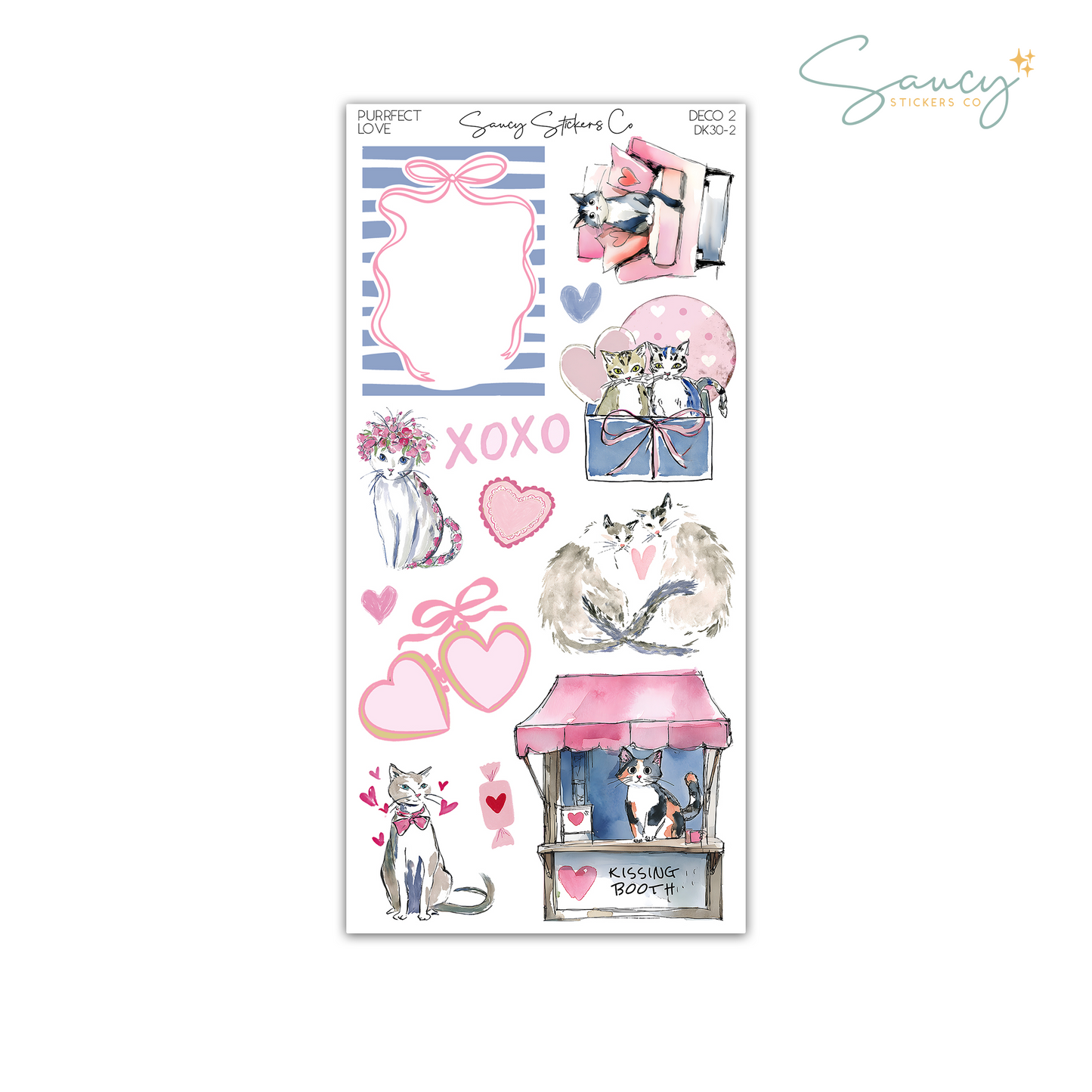 Purrfect Love • Decorative Kit