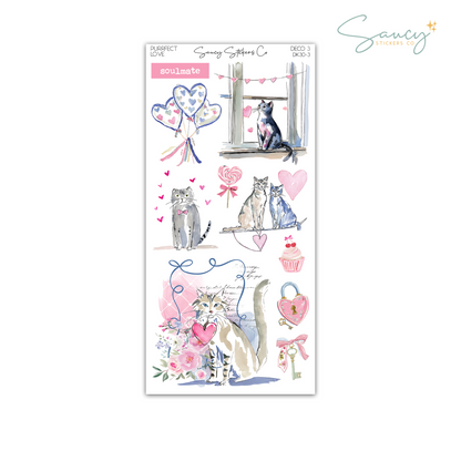 Purrfect Love • Decorative Kit
