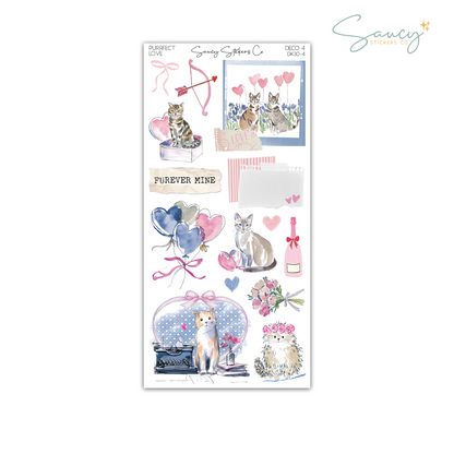 Purrfect Love • Decorative Kit