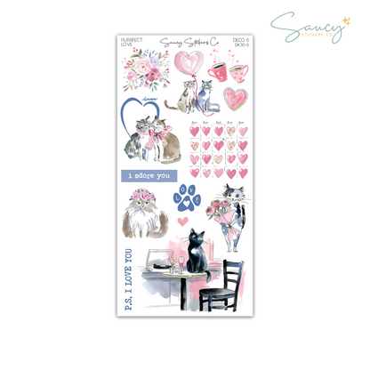 Purrfect Love • Decorative Kit