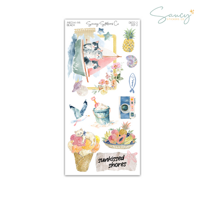Meow-mi Beach  • Decorative Kit