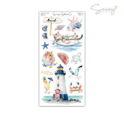 Meow-mi Beach  • Decorative Kit