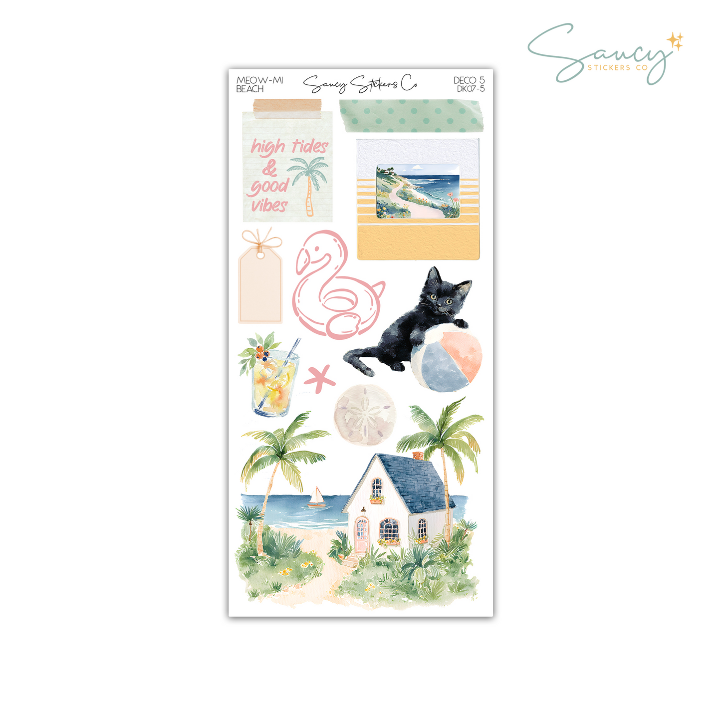 Meow-mi Beach  • Decorative Kit