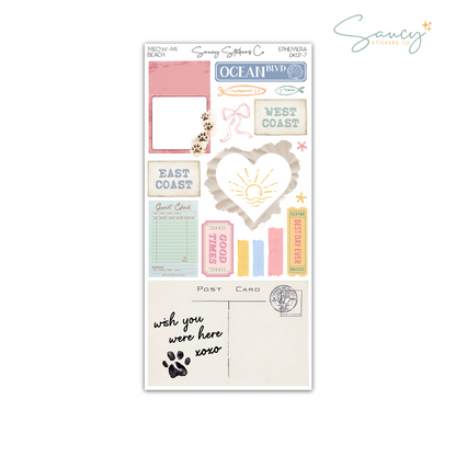 Meow-mi Beach  • Decorative Kit
