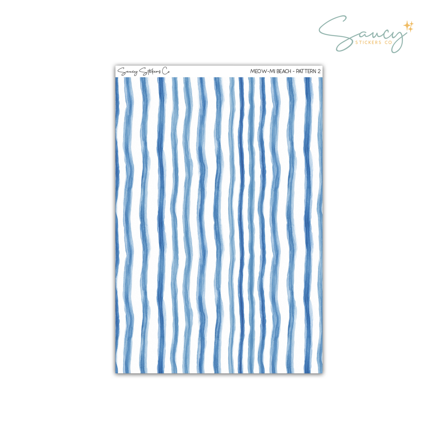 Meow-mi Beach • Pattern 2