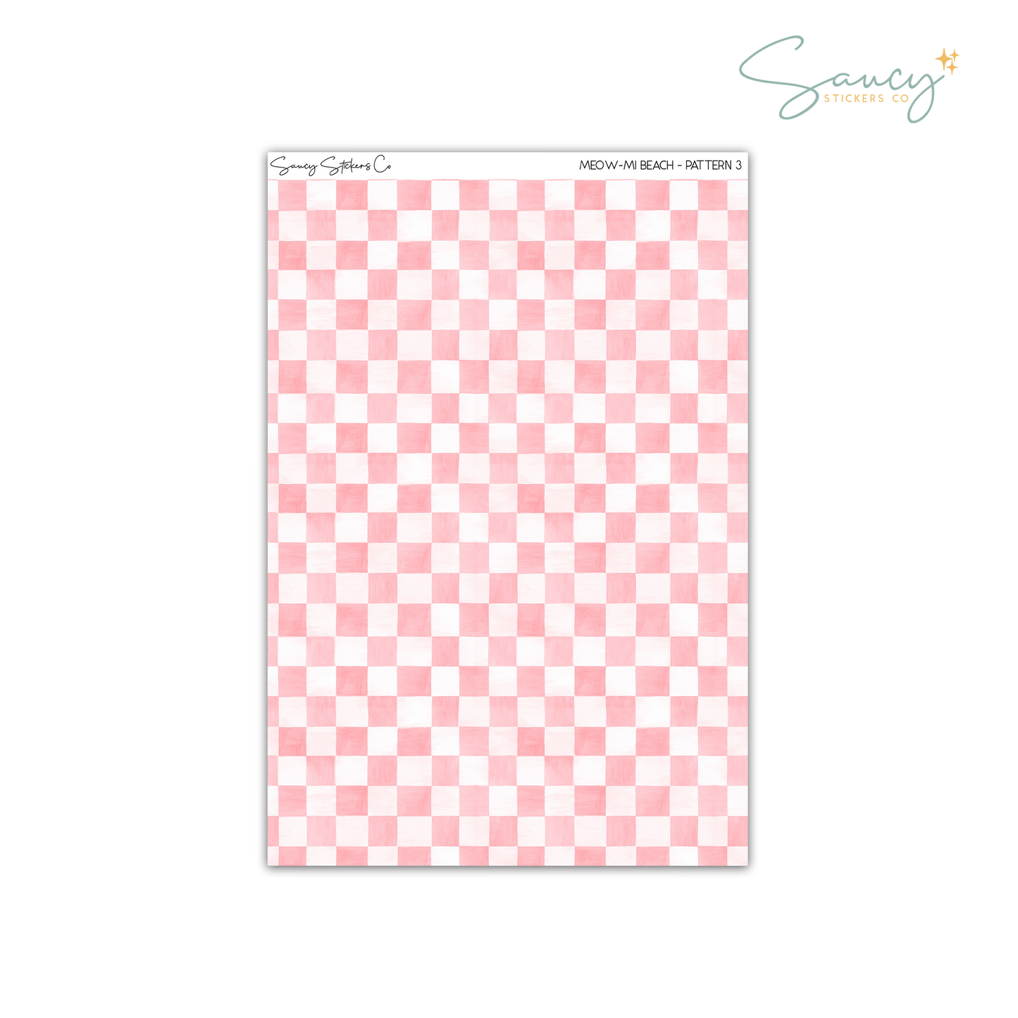Meow-mi Beach • Pattern 3