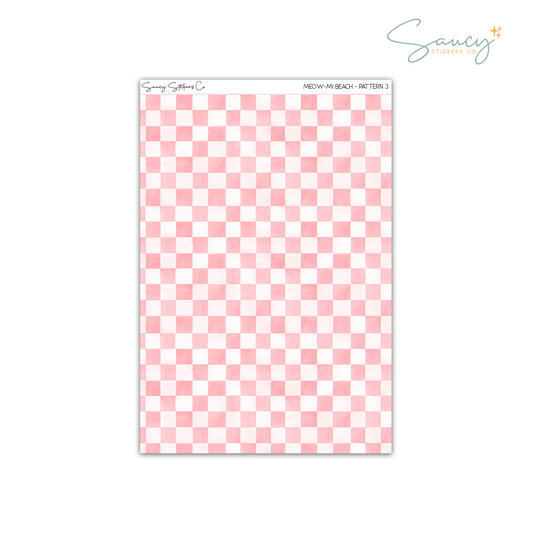 Meow-mi Beach • Pattern 3