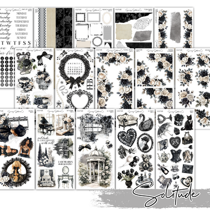 Solitude / February • Decorative Kit