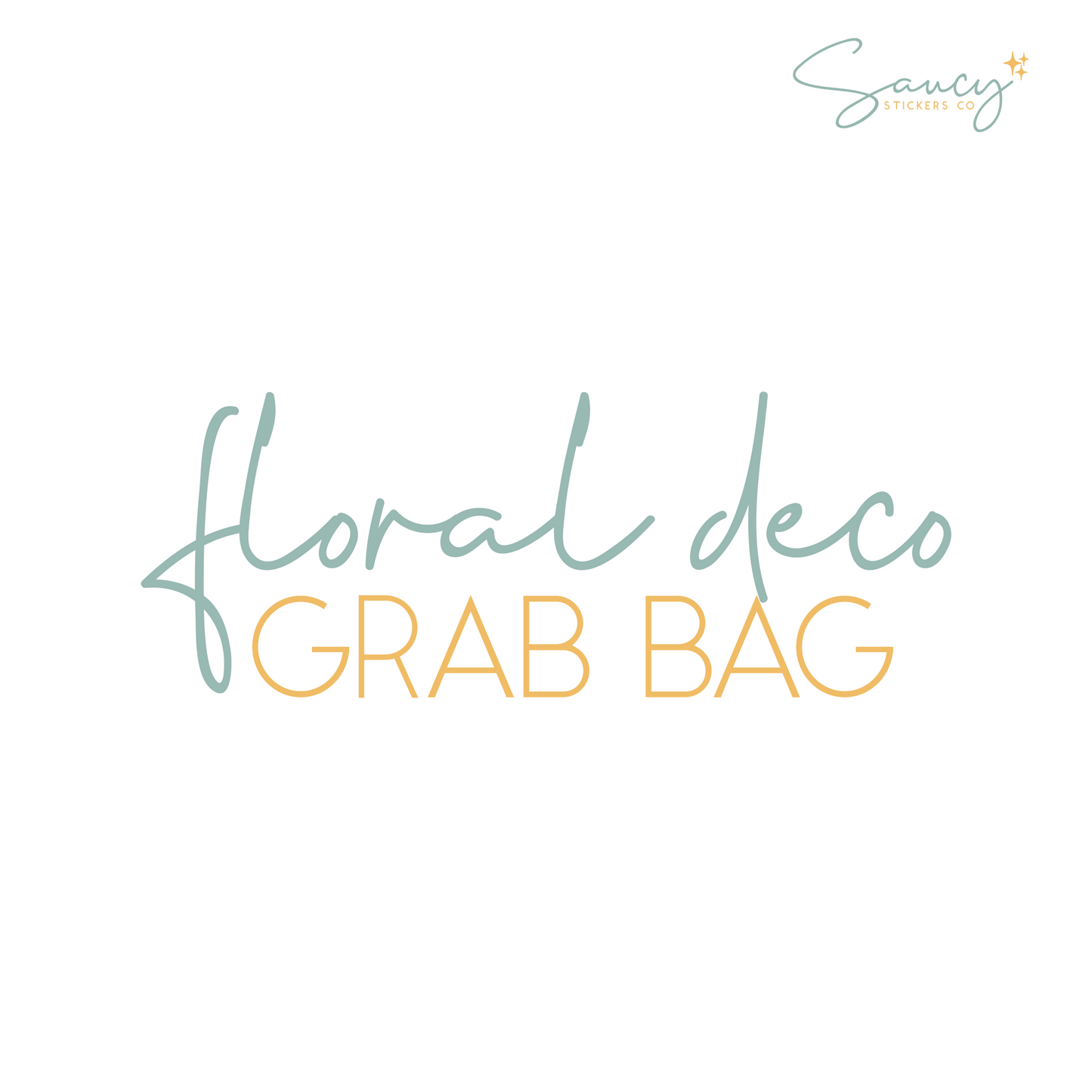 Floral Deco Grab Bag
