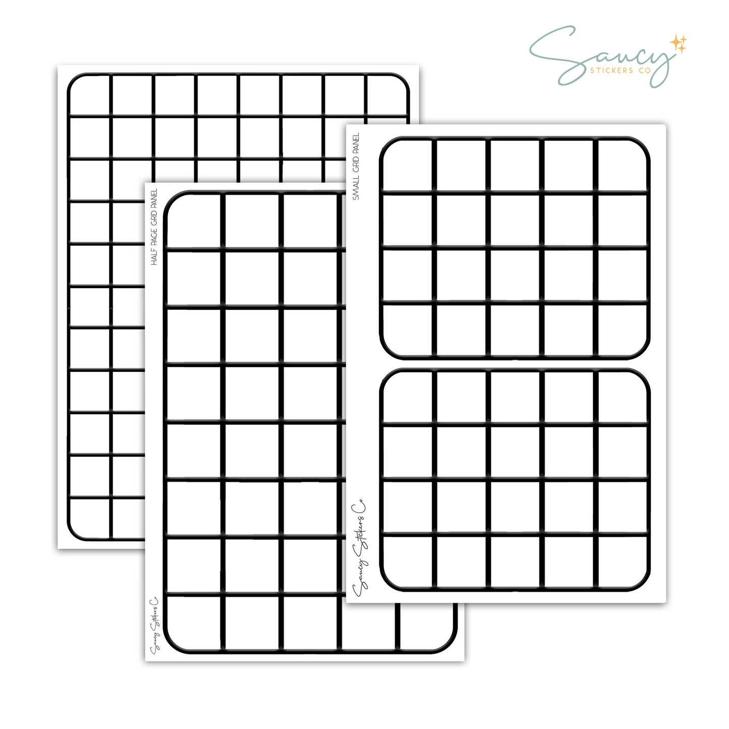 Grid Panel • Journaling Stickers