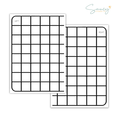Grid Panel • Journaling Stickers