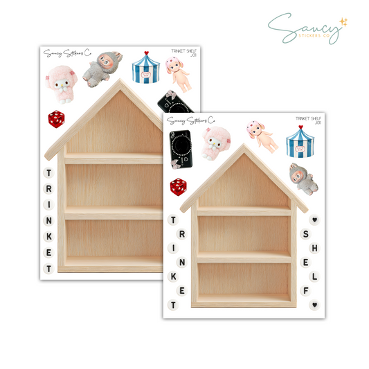Trinket Shelf • Journaling Stickers