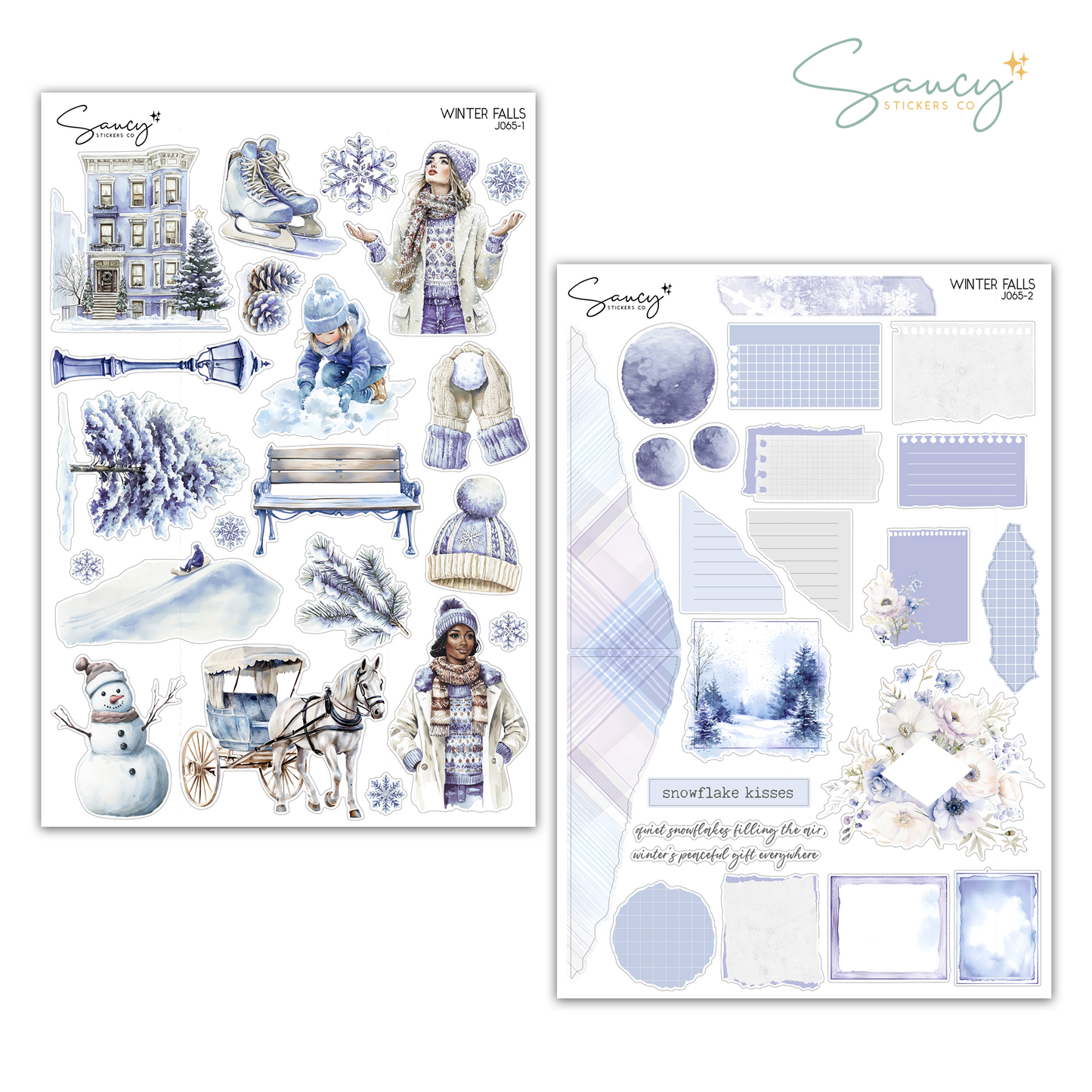Winter Falls | Journaling Kiit