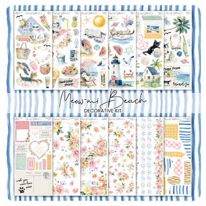 Meow-mi Beach  • Decorative Kit