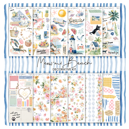 Meow-mi Beach  • Decorative Kit