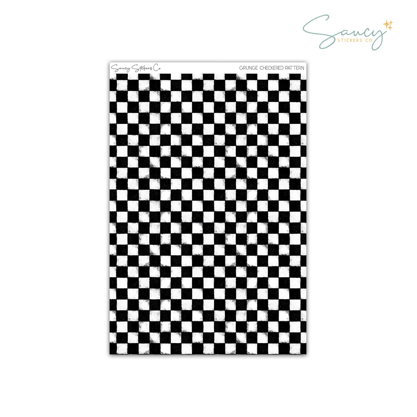 Grunge Checkered • Pattern