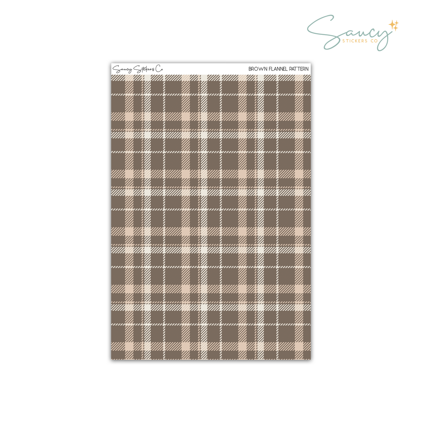 Brown Flannel • Pattern
