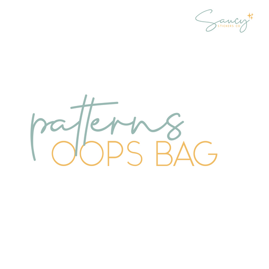 Patterns Oops Bag
