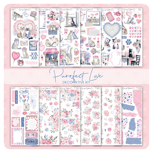 Purrfect Love • Decorative Kit
