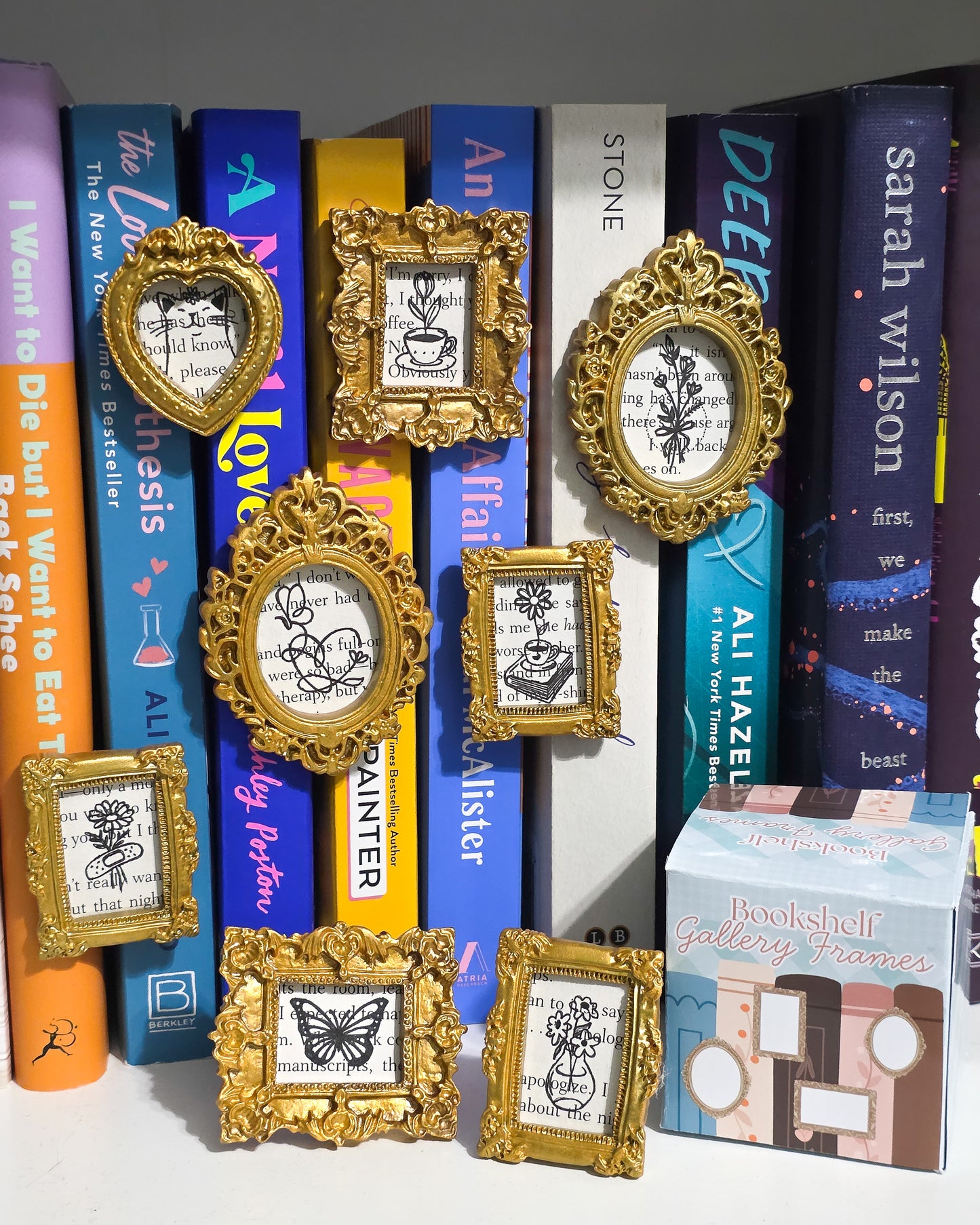 Bookshelf Gallery Frames