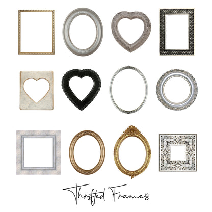 Thrifted Frames • Sticker Die Cuts