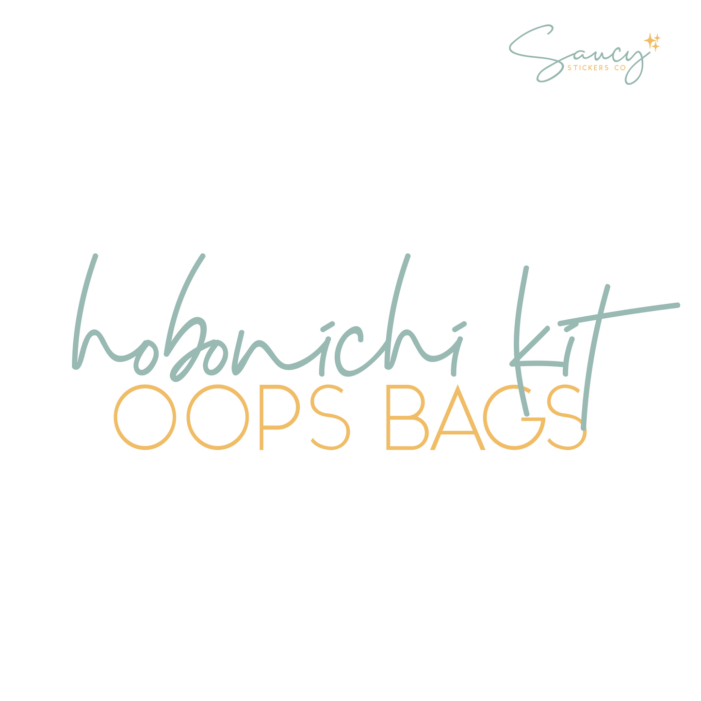 Hobonichi Kit Oops Bag